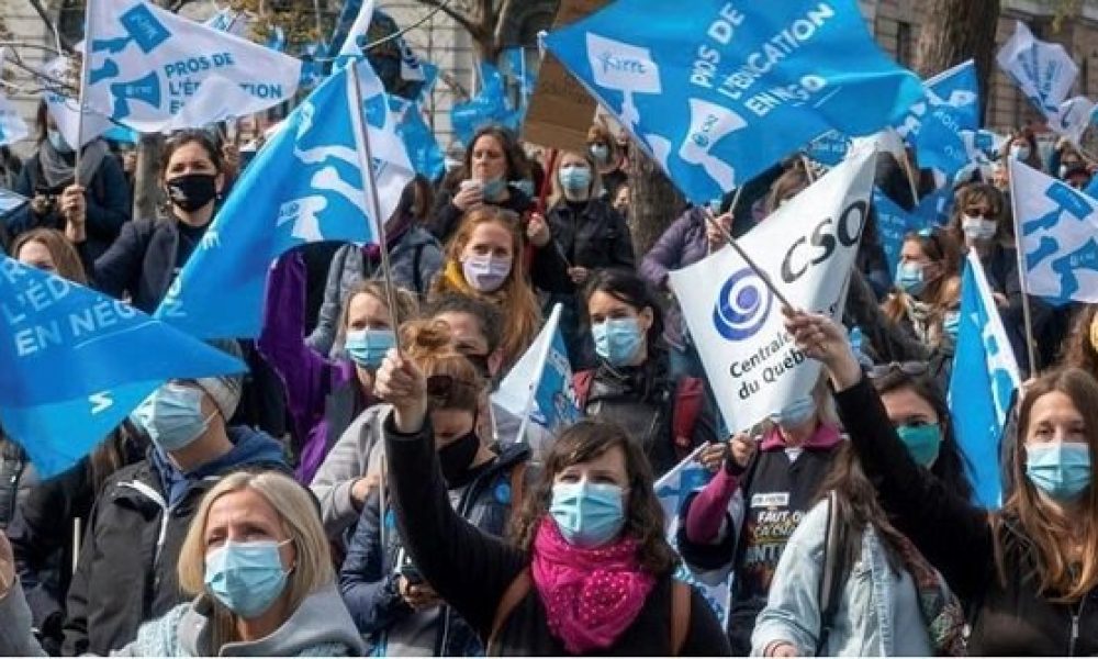 Une 3e grève pour les professionnels en éducation