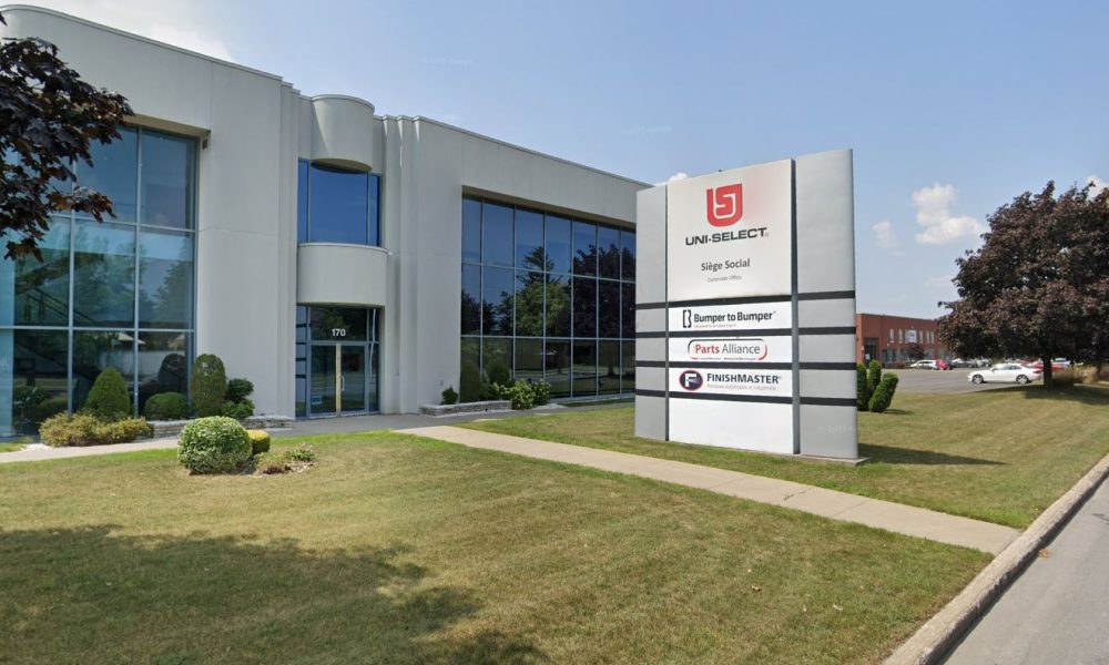 Le distributeur de peintures automobiles bouchervillois, Uni-Sélect, dévoile des résultats supérieurs à ses attentes au quatrième trimestre. Photo: Google Maps