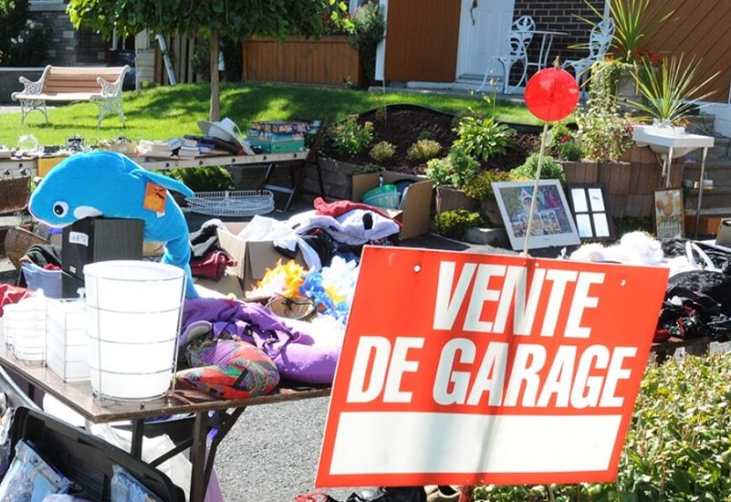 Les dates des « ventes de garage » sont confirmées pour les trois arrondissements de Longueuil. Photo : capture d’écran Ville de Longueuil