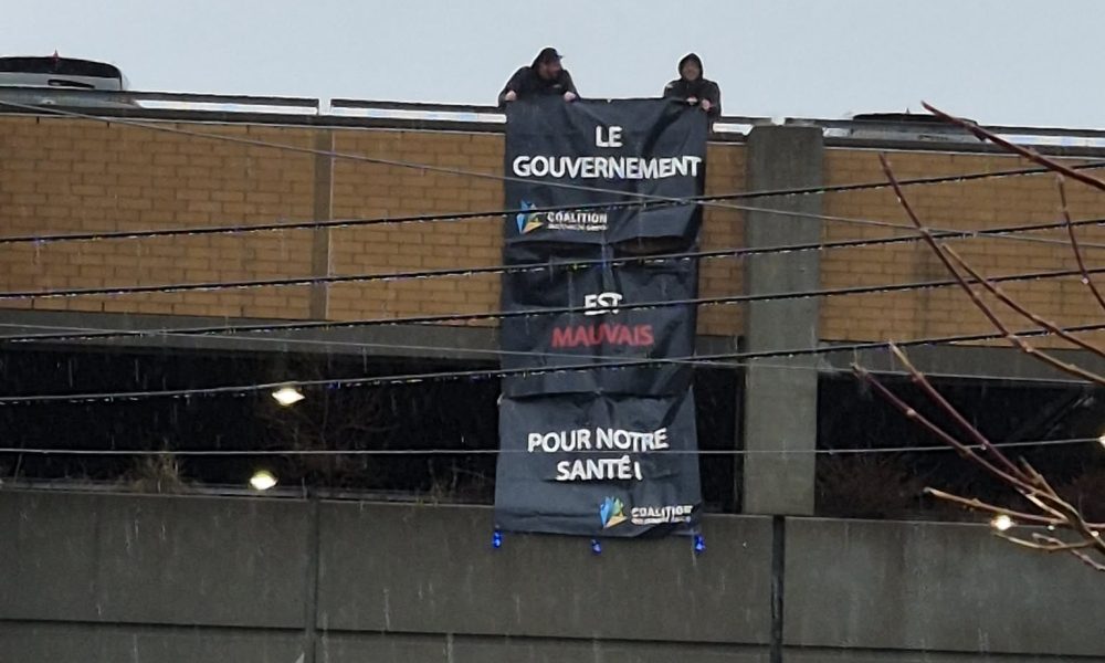 syndicats,santé,manifestent,Rive-Sud,hôpital,message,gouvernement,conseil,central,personnel,technique,membres,action,besoins,rompre,population,vision,conditions,répondre