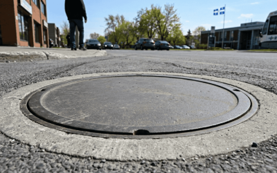 travaux,égout,collecteur,Saint-Bruno,élus,entreprise,sanitaire,ville,développement,débordements,municipalité,station,projet,partager,réseau,contrat