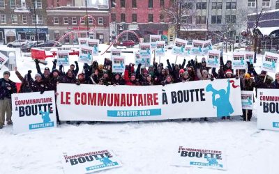 fm1033,communautaire,grève,services,directeur,organismes,mandat,intervenants,moyens,prression,financement,ministres,manque,ressources,conditions,travail,visibles,revenu,employés