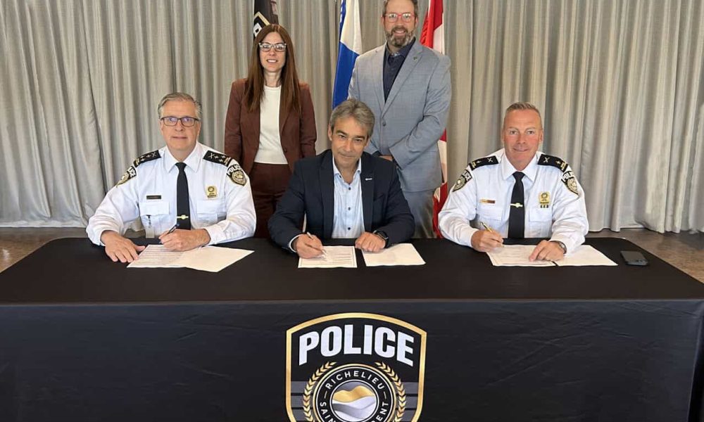 Photo : Régie intermunicipale de police Richelieu-Saint-Laurent