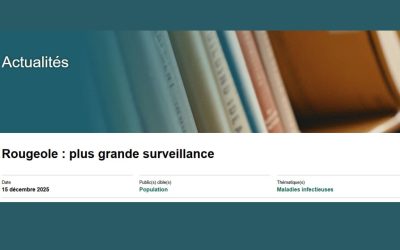 santé,fm1033,garde,population,Montérégie,rougeole,vaccination,informe,maladie,cas,médecin,contagieuse,graves,direction,traitement