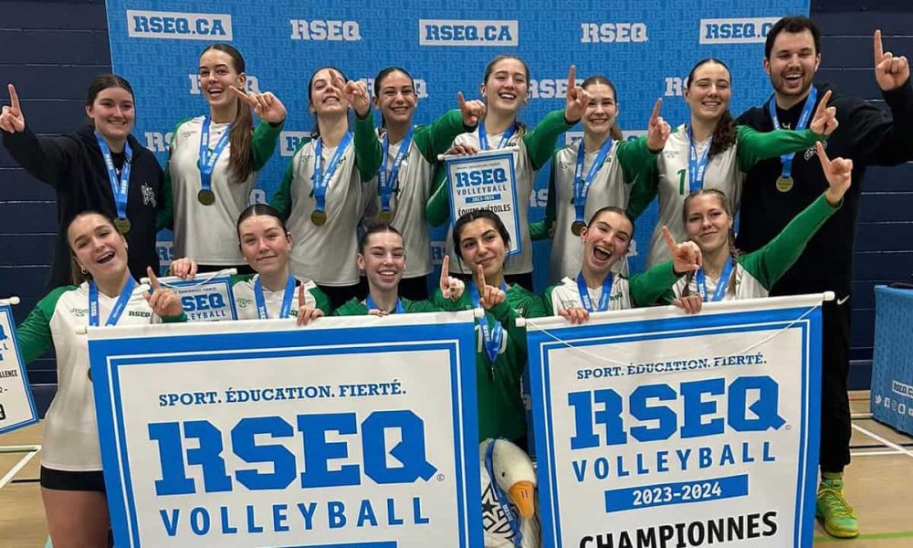 De Mortagne et Durocher brillent aux championnats de volleyball féminin