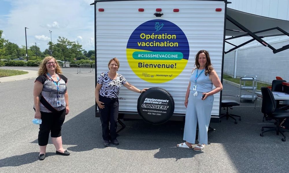 Une vacciroulotte pour la population de la Montérégie-Est