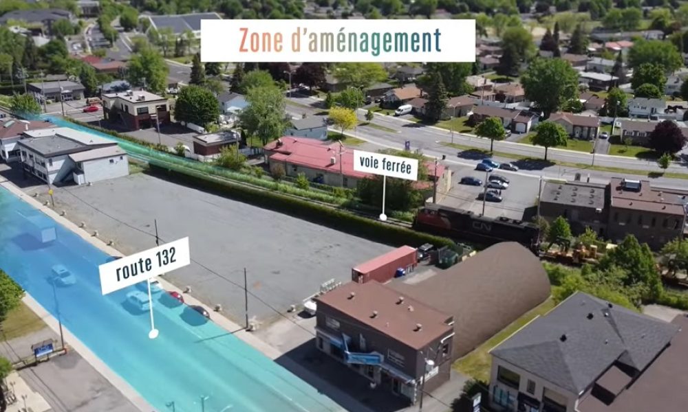 Schéma d'aménagement du centre-ville de Varennes. Photo: Site Web de la Ville de Varennes