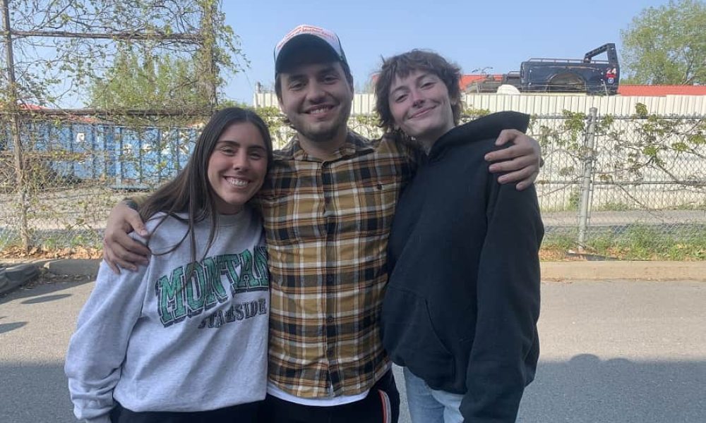 De gauche à droite : Laurence Côté, Alexi Horth et Alexandra Hamel. Photo : Courtoisie