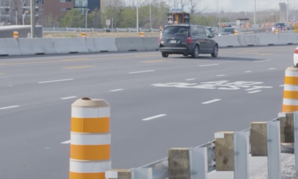 Entrave sur la route 132 au pont Samuel-De Champlain cette fin de semaine