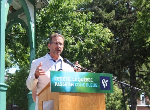 Discours de Yves-François Blanchet chef du Bloc québécois