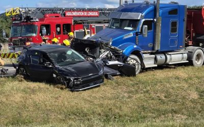 Un grave accident s'est produit sur l'A 30 à Boucherville