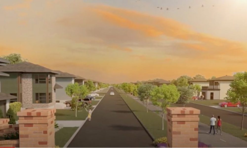 Luc Poirier a présenté sa vision pour l'avenir de la briqueterie à La Prairie, dans une vidéo. (Photo: capture d'écran / Acti-Cité YouTube)