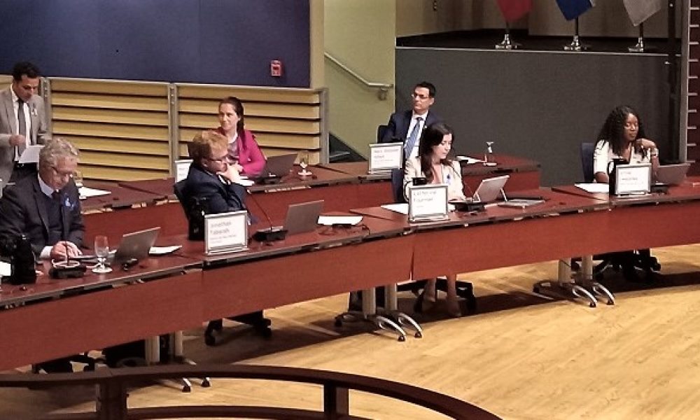 Légende : Les conseillères Lysa Bélaïcha et Rolande Balma vont siéger sur le comité jeunesse de l’UMQ. 
Photo : Katina Diep