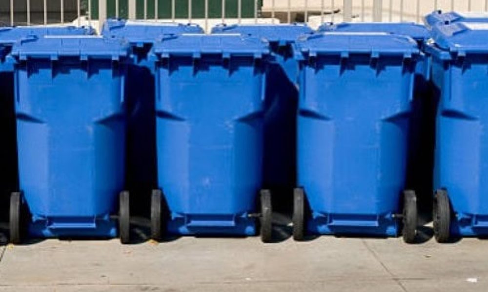 Plus de matières dans le bac de recyclage dès janvier