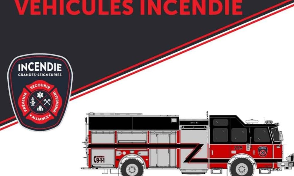 Les camions d’incendie changent de couleur à Saint-Constant