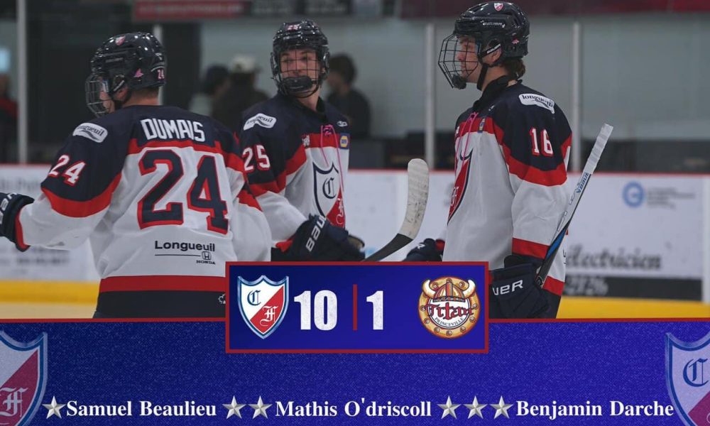 Le Collège Français de Longueuil remporte le premier match contre le Titan de Princeville