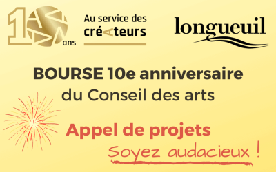 Le Conseil des arts de Longueuil célèbre son 10e anniversaire