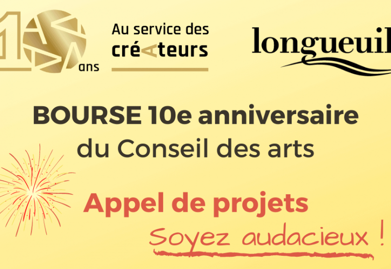 Le Conseil des arts de Longueuil célèbre son 10e anniversaire