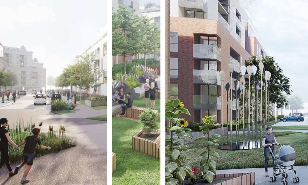 Nouveau projet de quartier résidentiel à Saint-Lambert 