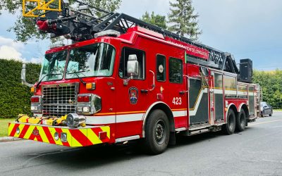 Article: Fuite de gaz sur la rue Iberville à Longueuil