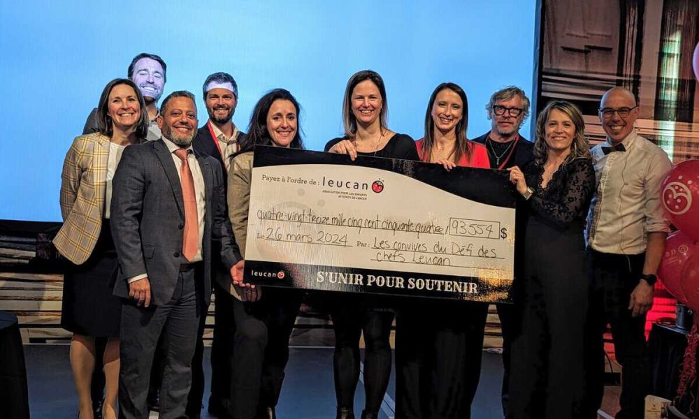 Plus de 93 000 $ amassés lors du Défi des chefs Leucan Montérégie