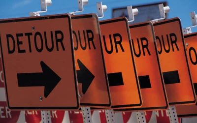 Début des travaux du pont d’étagement de la route 229