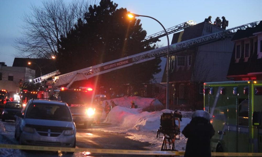 Le feu détruit en partie un bungalow