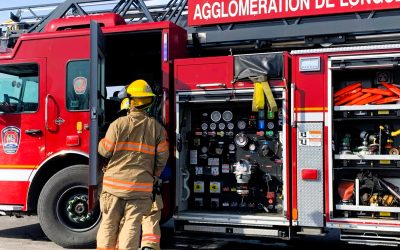Article: Incendie dans un immeuble à logements du boulevard Desaulniers
