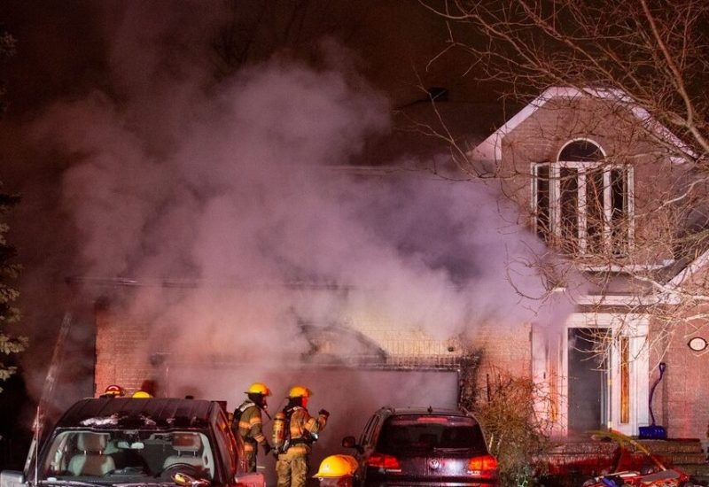 Un incendie cause des dommages à une résidence de Saint-Bruno