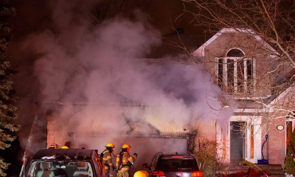 Un incendie cause des dommages à une résidence de Saint-Bruno