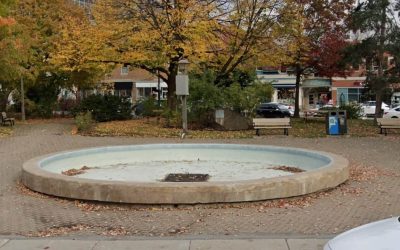La fontaine fait jaser au parc Gordon
