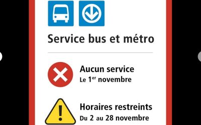 La grève des employés de la STM commence ce soir