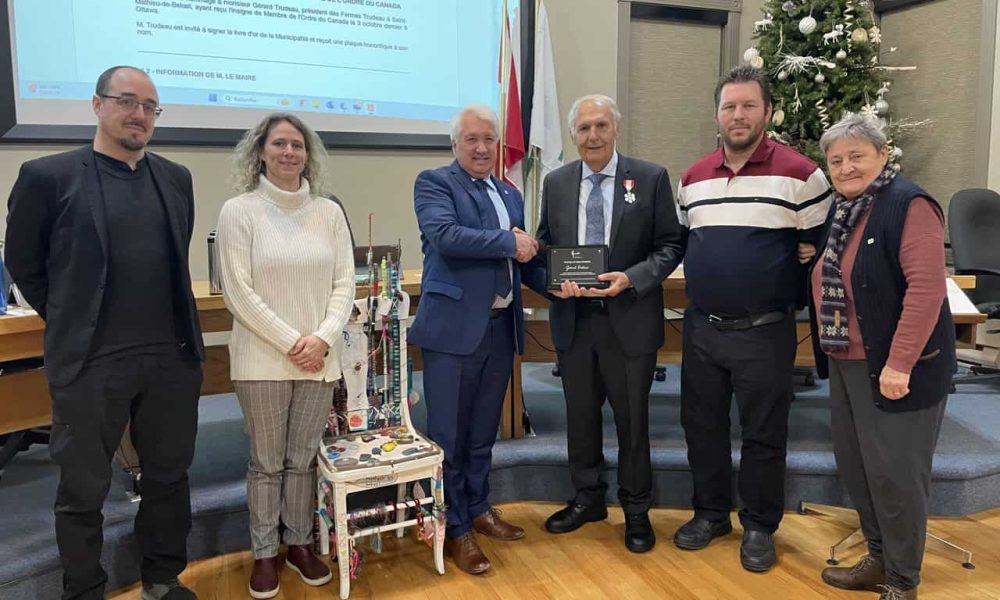 Saint-Mathieu-de-Beloeil honore M. Gérard Trudeau