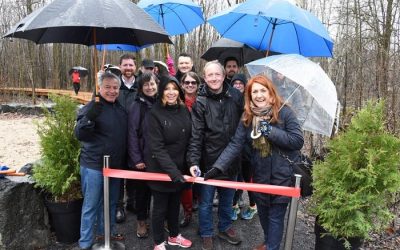 inauguration sentier Boucherville