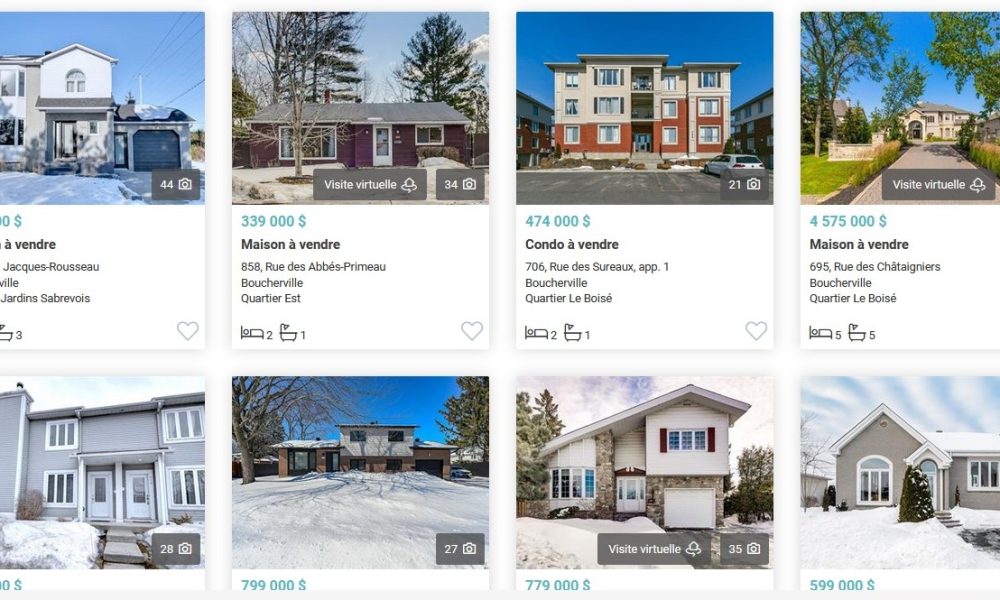 Le prix des propriétés a bondi de 37 % en un an à Boucherville