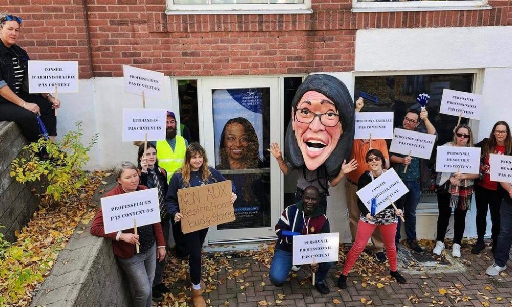 Le personnel Cégep Édouard-Montpetit dénonce les coupes
