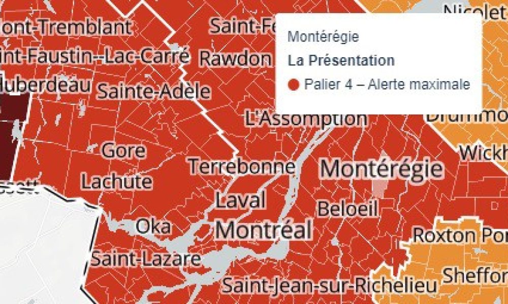 Source: Quebec.ca/coronavirus