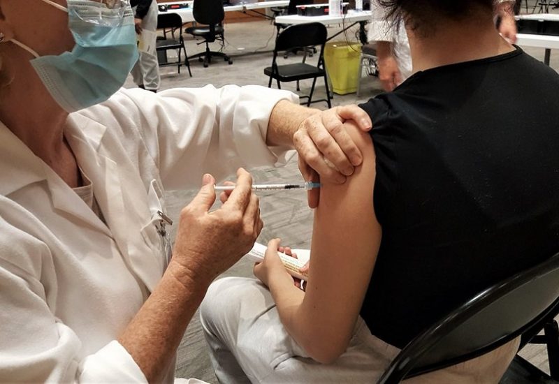 Le personnel des établissements de santé est vacciné à 86,5% pour la Montérégie-Est. Photo : Archives
