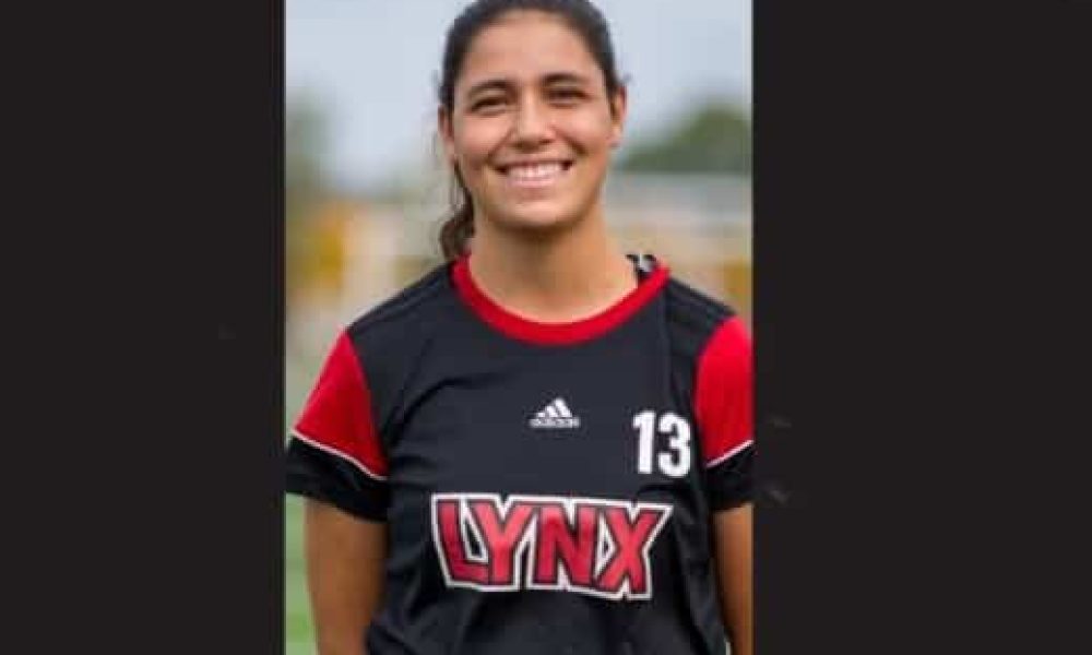 Amélie Brière a obtenu une bourse de la Fondation du cégep pour ses résultats scolaires en administration. Photo : Facebook Lynx