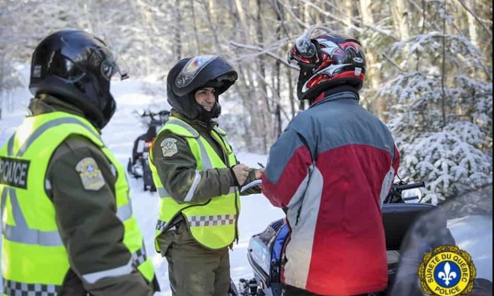 La police prévoit une présence dans les sentiers de motoneige