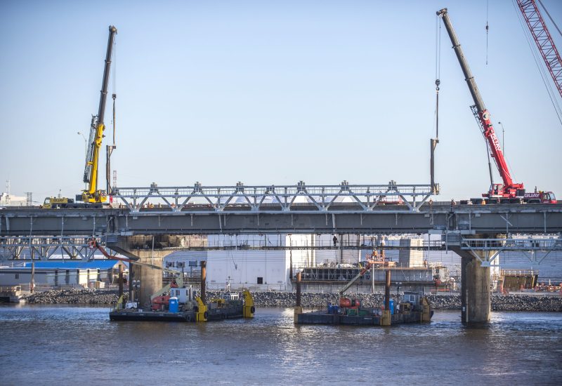 Une autre étape dans la déconstruction du pont Champlain