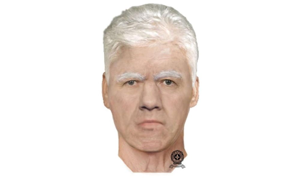 portrait robot d'un homme recherché à la Prairie