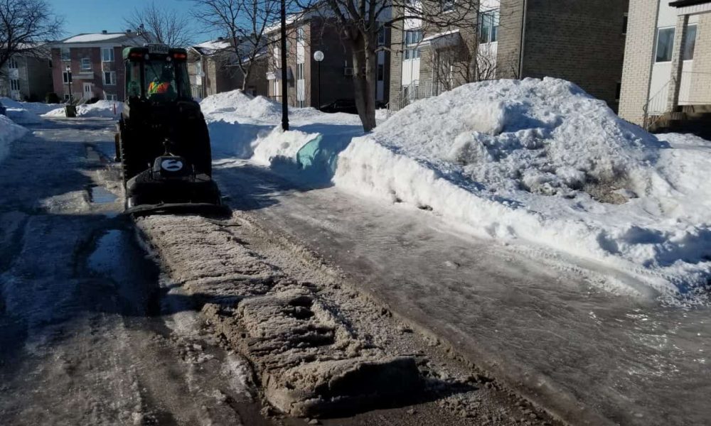 Des pulvérisateurs pour casser la glace à Saint-Constant
