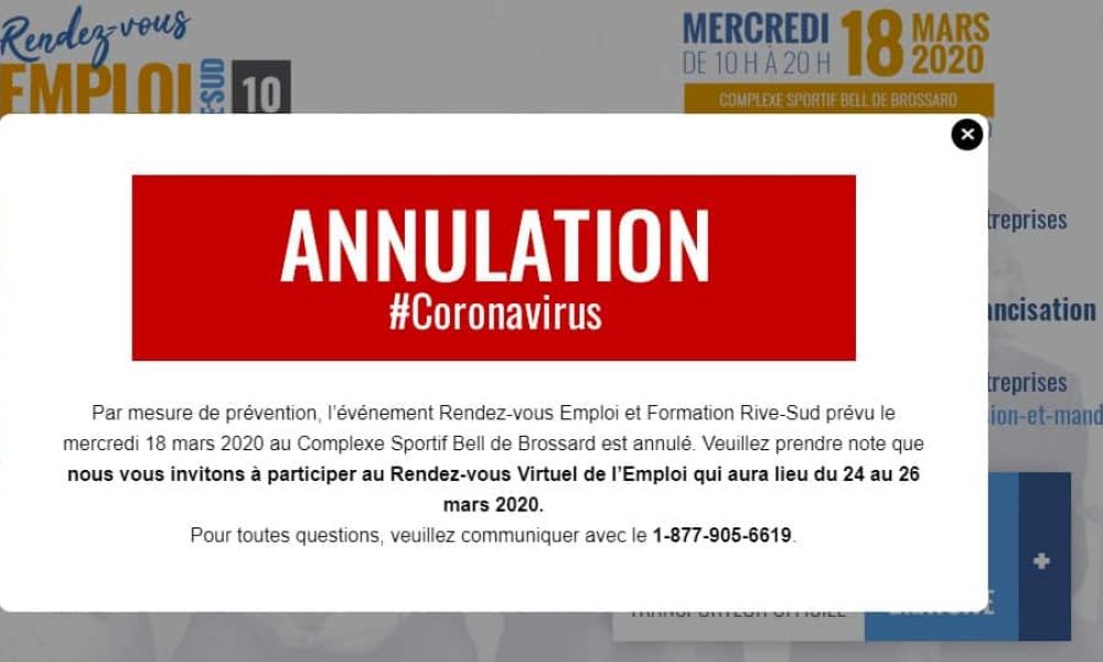 Source: Rendez-vous emploi et formation Rive-Sud