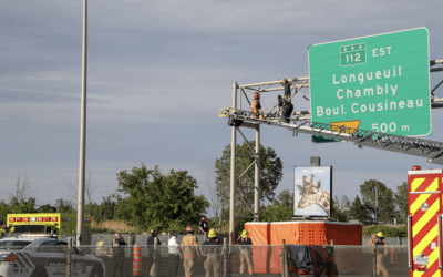 Un homme sème l'émoi sur la route 116 à Longueuil