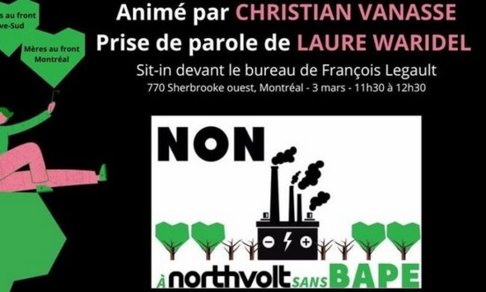 Mères au front va revendiquer un BAPE pour Northvolt