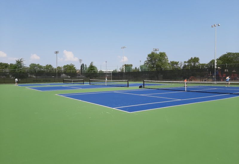 De nouveaux terrains de tennis au parc Pierre-Laporte de Longueuil