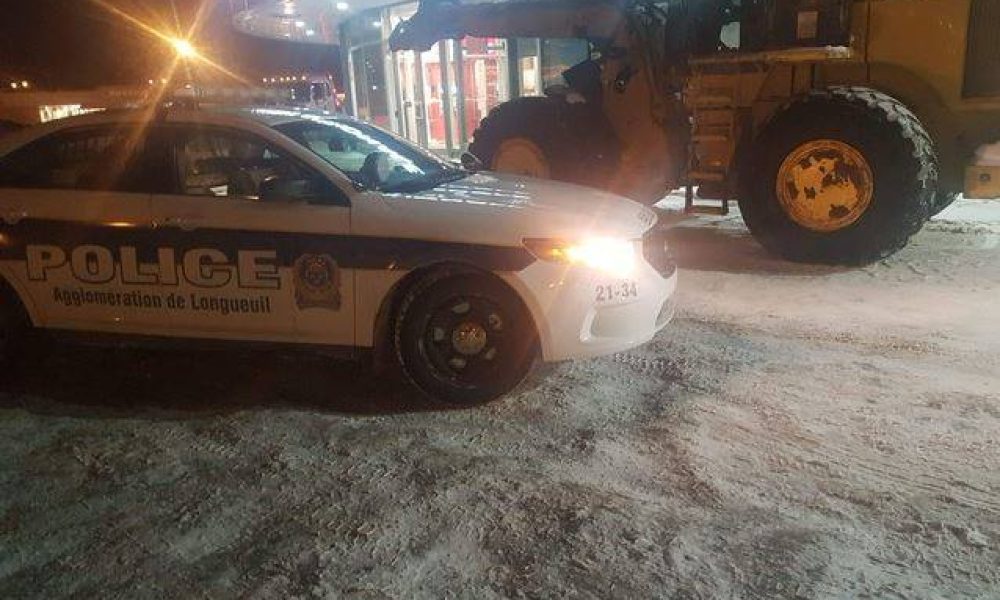 Des suspects ont voulu voler le contenu d’un camion blindé à Brossard