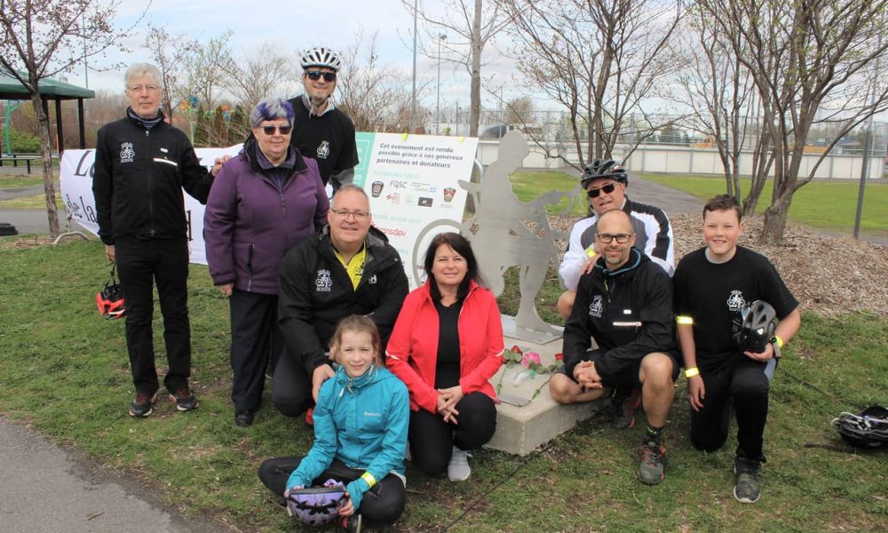 Le Tour du Silence attire 500 cyclistes à La Prairie