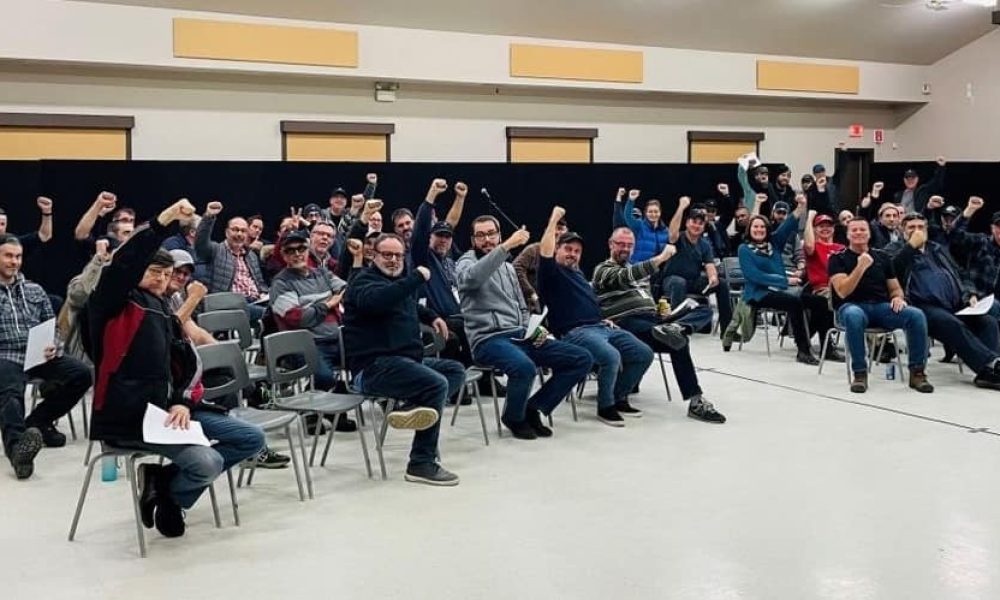 Les syndiqués de la Voie maritime ratifient l’entente de principe